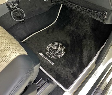 Ворсовые коврики на Mercedes G (W463) рестайлинг 2001&nbsp;-&nbsp;2018 в Череповеце