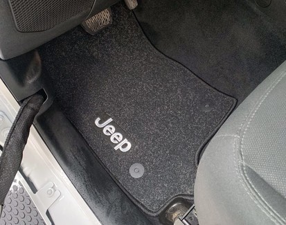 Ворсовые коврики на Jeep Wrangler (JL) 2017&nbsp;-&nbsp;2026 в Череповеце