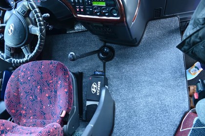 Ворсовые коврики на Hyundai Universe Space Luxury  в Череповеце