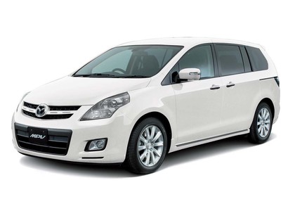 Ворсовые коврики на Mazda MPV III 2006&nbsp;-&nbsp;2016 в Череповеце