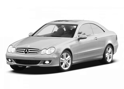 Ворсовые коврики на Mercedes CLK (C209) 2002&nbsp;-&nbsp;2009 в Череповеце