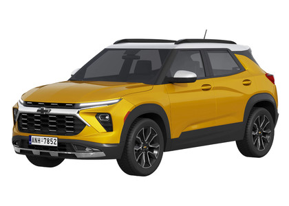 Ворсовые коврики на Chevrolet TrailBlazer III 2019&nbsp;-&nbsp;2026 в Череповеце