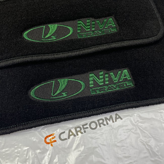 Ворсовые коврики на Lada (ВАЗ) Niva Travel 2020&nbsp;-&nbsp;2026 в Череповеце