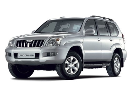 Ворсовые коврики на Toyota Land Cruiser Prado 120 2002&nbsp;-&nbsp;2009 в Череповеце