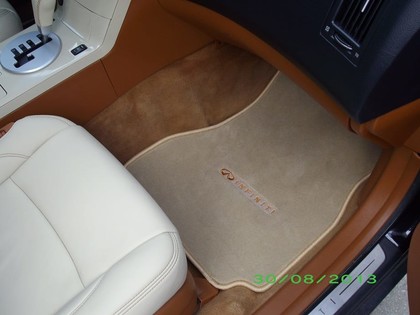 Ворсовые коврики на Infiniti FX I 2003&nbsp;-&nbsp;2008 в Череповеце