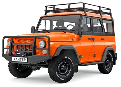 Ворсовые коврики на УАЗ Хантер 2003&nbsp;-&nbsp;2026 в Череповеце