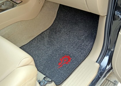 Ворсовые коврики на Toyota Fortuner I 2004&nbsp;-&nbsp;2015 в Череповеце