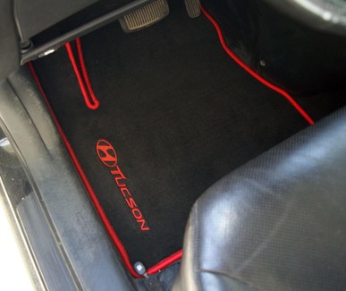 Ворсовые коврики на Hyundai Tucson I 2004&nbsp;-&nbsp;2010 в Череповеце