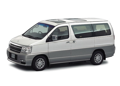 Ворсовые коврики на Nissan Elgrand (E50) 1997&nbsp;-&nbsp;2002 в Череповеце