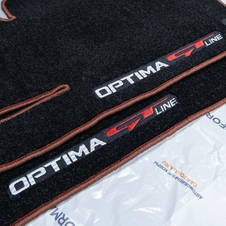 Ворсовые коврики на KIA Optima II 2016&nbsp;-&nbsp;2020 в Череповеце