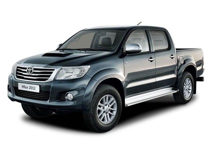 Ворсовые коврики на Toyota Hilux VII 2008&nbsp;-&nbsp;2015 в Череповеце